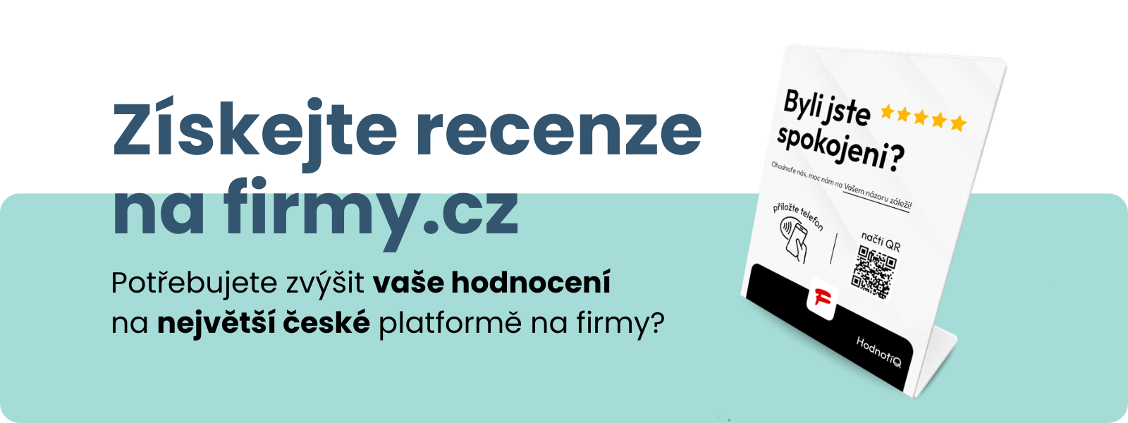 NFC stojánek Firmy.cz