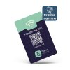 Wi-Fi karta - QR plastová