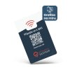 Wi-Fi karta - QR plastová