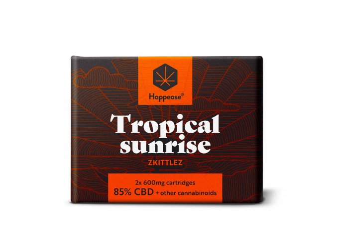 Happease Tropical Sunrise 85% CBD cartridge