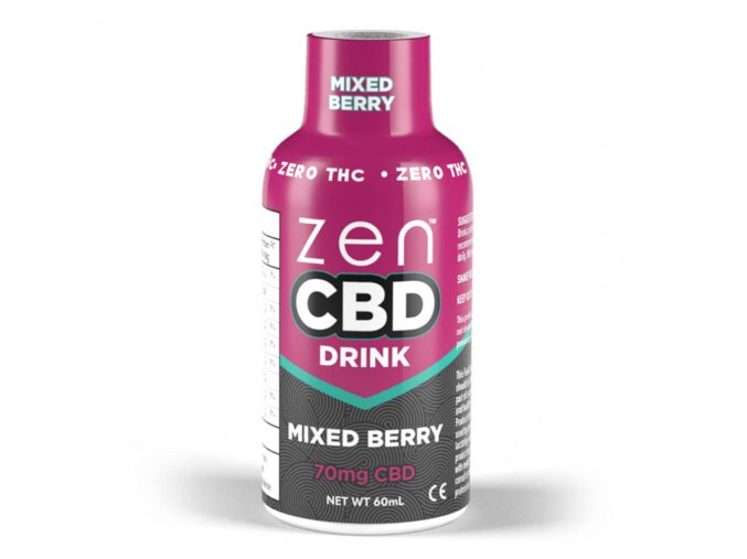 Zen cbd Mixed Berry 70mg CBD Nápoj 60ml www.hodsedoklidu.cz