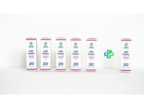 CBD kapky 20% Jahoda&Lékořice HodsedokliduCZ Půlroční kúra (5+1zdarma)