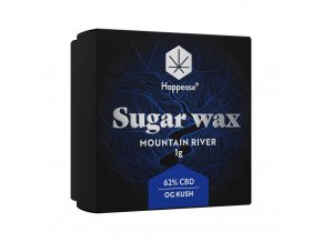 Happease Extracts Mountain River Sugar Wax 62% CBD (1g)