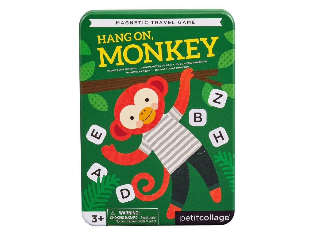 Petit Collage Magnetická hra Počkej, opičko