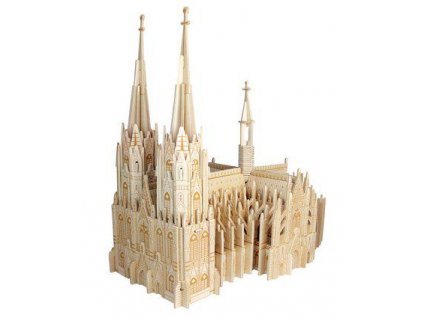 Woodcraft Dřevěné 3D puzzle katedrála svatého Petra