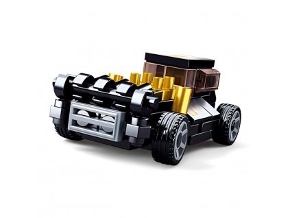 Sluban Power Bricks M38-B0801C Natahovací auto Černý Mod Rod