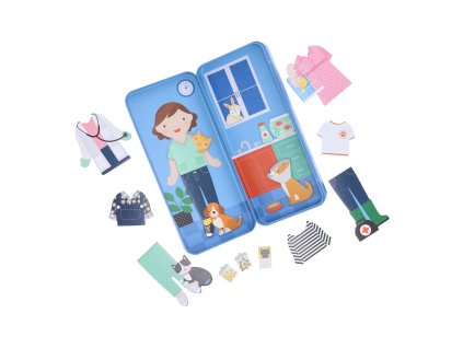 Petit Collage Magnetické puzzle Veterinářka