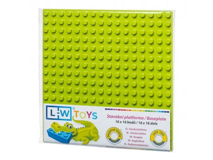 L-W Toys Podložka na stavění JUNIOR 25,5x25,5 cm