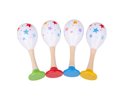 Bigjigs Toys Rumba koule hvězdičky 2 ks