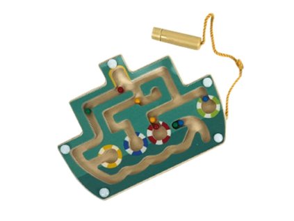 BJ911 LOD magnetick%C3%BD%20labyrint%20Tyrkysov%C3%A1%20lo%C4%8F