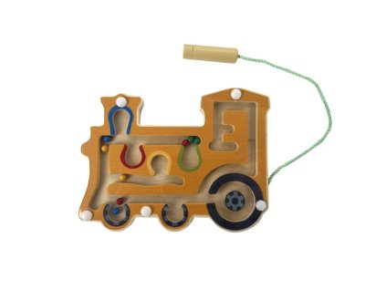 BJ911 LOKOMOTIVA D%C5%99ev%C4%9Bn%C3%BD%20magnetick%C3%BD%20labyrint%20Oran%C5%BEov%C3%A1%20lokomotiva