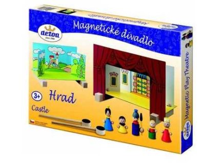 Detoa Dětské divadlo magnetické - Hrad