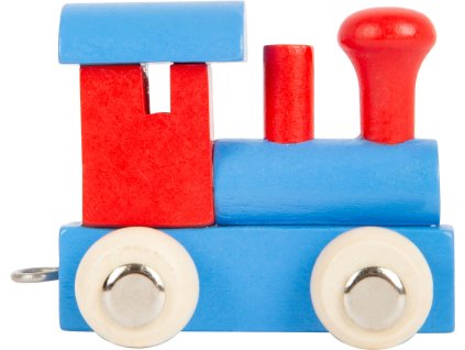 10349 legler small foot Buchstabenzug Lokomotive rot und blau a 20200527