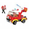 Qman Mine City Fire Line W12011-1 Lehký hasičský vůz