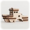 CuteWood Dřevěné 3D puzzle Loď