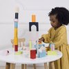 PL135 stacking multi coloured blocks