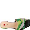 Dámské pantofle Högl VERONA 7-101567-9599 lime/multi