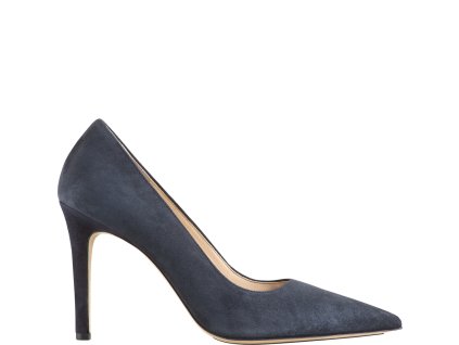 Dámské semišové lodičky Högl 0-179002 modré (Barva modrá, Velikost 40)