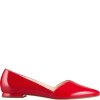 Dámské lakované balerínky Högl 0-170004 červené (Barva červená, Velikost 41)