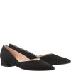Dámské semišové balerínky Högl 0-172002 černé (Barva čierna, Velikost 41)