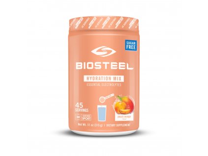 Hydratační nápoj BIOSTEEL HPSM-High Performance Sports Mix Peach Mango (315g)