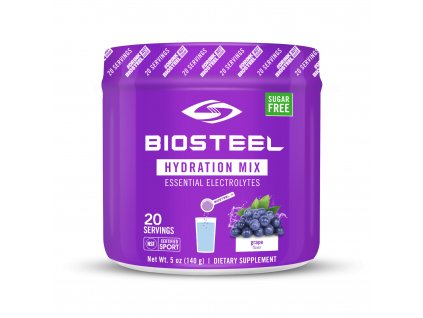 Hydratační Nápoj BIOSTEEL HPSM-High Performance Sports Mix Grape (140g)