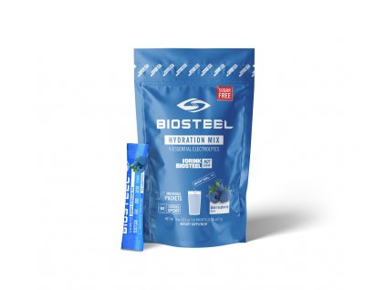 Hydratační nápoj HPSM-High Performance Sports Mix Blue Raspberry (7g/kus - 16 kusů)