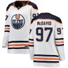 Womens Connor McDavid Edmonton Oilers Fanatics Branded Away Breakaway Jersey Authentic White 400 382