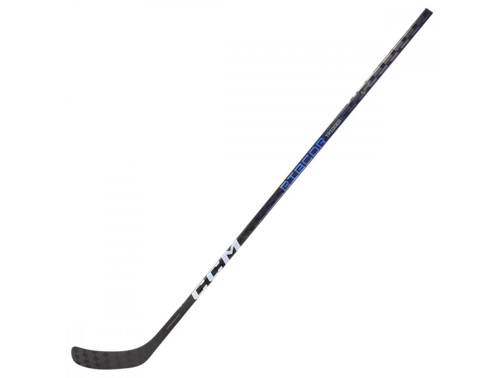 Detská hokejka CCM Ribcor Trigger 7 Pro (Tvrdosť 30 Flex, Strana ľavá ruka dole (ľavačka), Typ zahnutia P28)