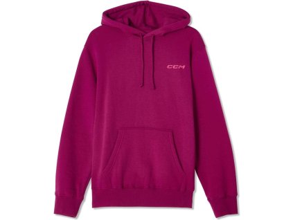 mikina CCM Casual Hood ružová 2025