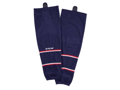 NHL hokejové štucne CCM SX8000 Colombus navy