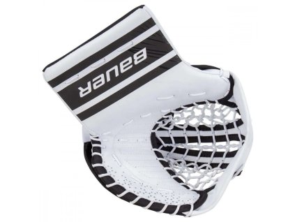 Detská brankárska lapačka Bauer GSX (Farba bielo/čierna, Pravák, ľavák ľavá)