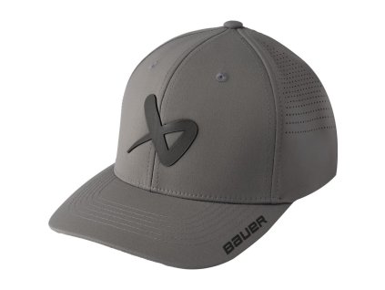 šiltovka bauer core s25 performance šedá