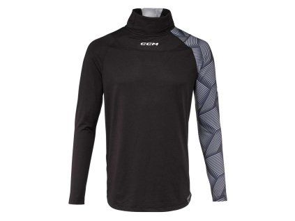 Tričko CCM BASE LAYER NECK GUARD SHIRT Junior S26