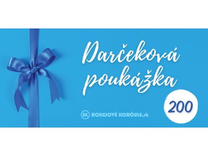 darcekova POUKAZKA 200