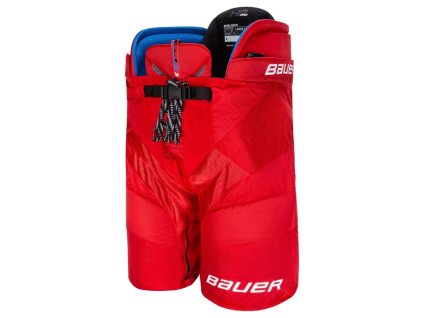 nohavice Bauer Pro S24 červené