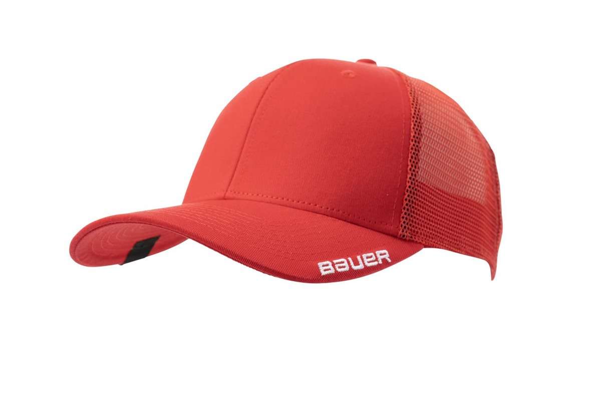 Šiltovka Bauer TEAM Mesh S24 Farba: červená