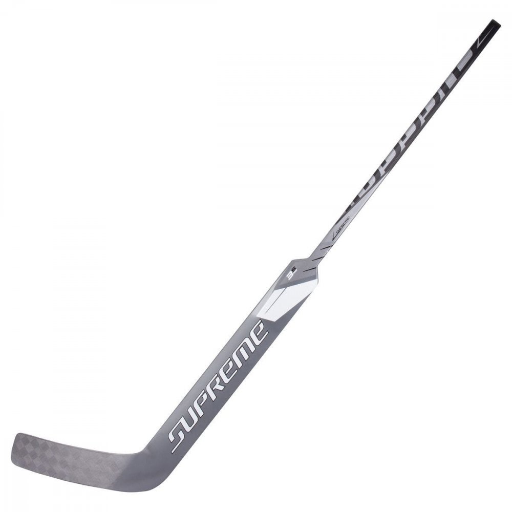 Brankárska hokejka Bauer Supreme 3S Pro Sr Farba: strieborná, Veľkosť brankárska hokejka: 25", Strana brankár: Pravá (opačné garde)