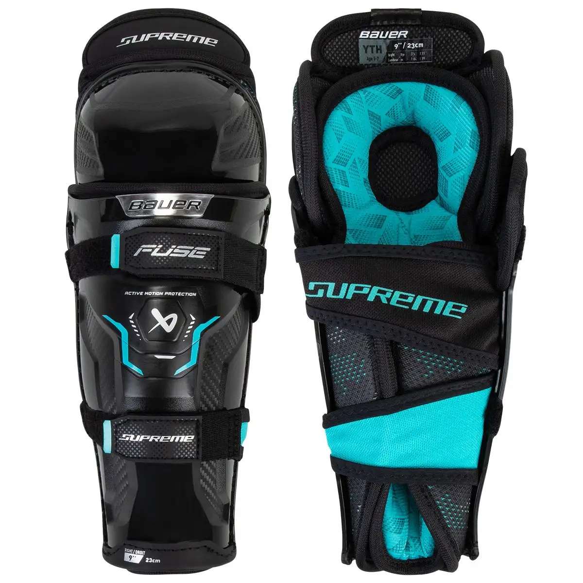 Detské chrániče holení Bauer Supreme Fuse Veľkosť holení: 9"