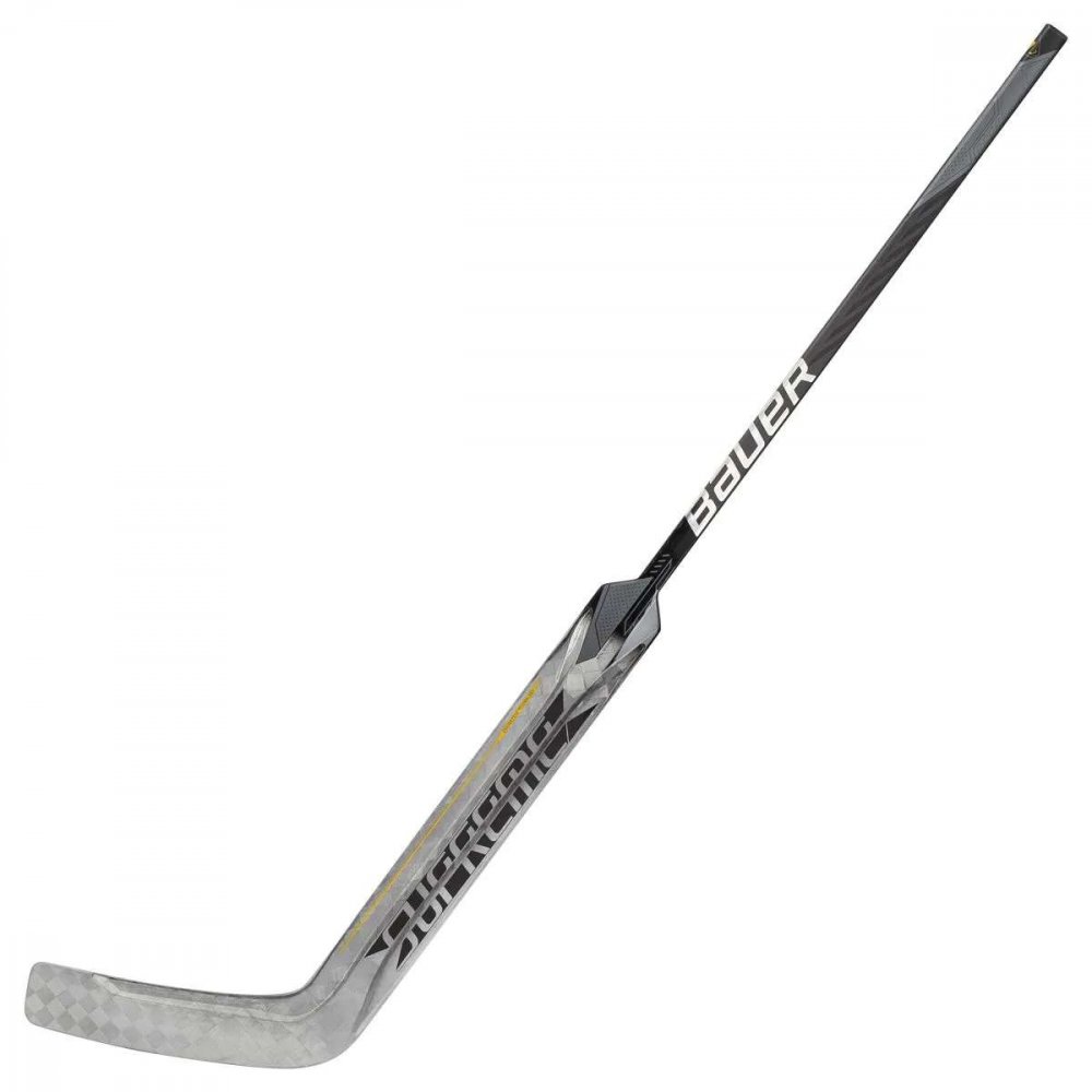Brankárska hokejka Bauer Supreme Mach Sr Farba: strieborná, Veľkosť brankárska hokejka: 27", Strana brankár: Pravá (opačné garde)