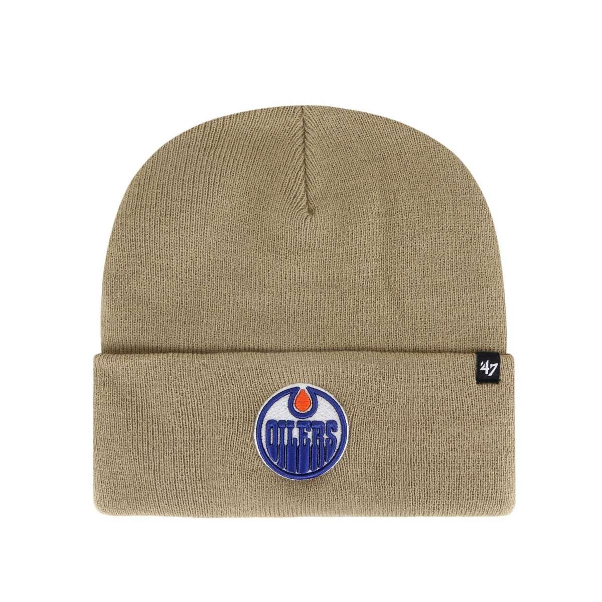 ´47 Brand Zimná čiapka NHL 47 Brand Haymaker Farba: hnedá/vintage, Nhl: Edmonton Oilers
