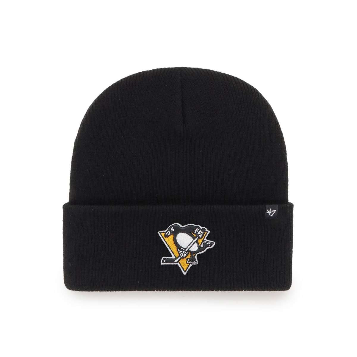 ´47 Brand Zimná čiapka NHL 47 Brand Haymaker Farba: čierna, Nhl: Pittsburgh Penguins