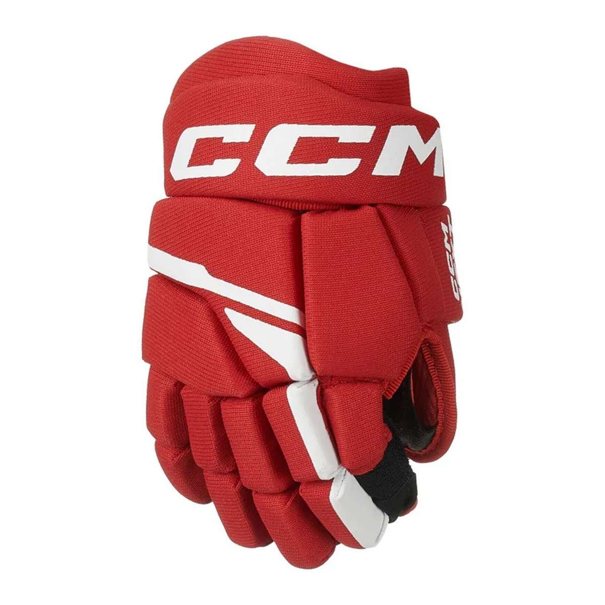 Detské rukavice CCM Next Farba: červeno/biela, Veľkosť rukavice: 8"
