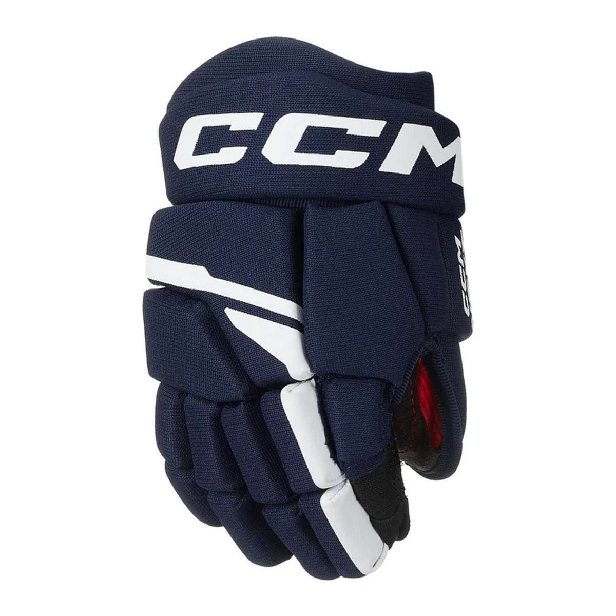 Detské rukavice CCM Next Farba: navy modrá/biela, Veľkosť rukavice: 8"