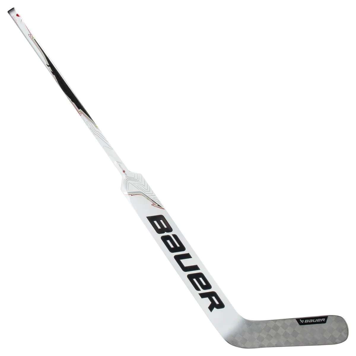Brankárska hokejka Bauer Vapor Fly Pro Sr Farba: bielo/strieborná, Veľkosť brankárska hokejka: 25", Strana brankár: Ľavá (normálne garde)