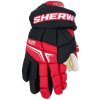 Hokejové rukavice Sher wood Legend čierno červené