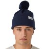 Zimná čiapka CCM Pom Casual navy modrá