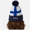 zimná čiapka CCM Suomi bielo modrá