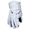 hokejove rukavice CCM Jetspeed FT8 Pro White Silver