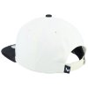 cap bauer suede egret snapback